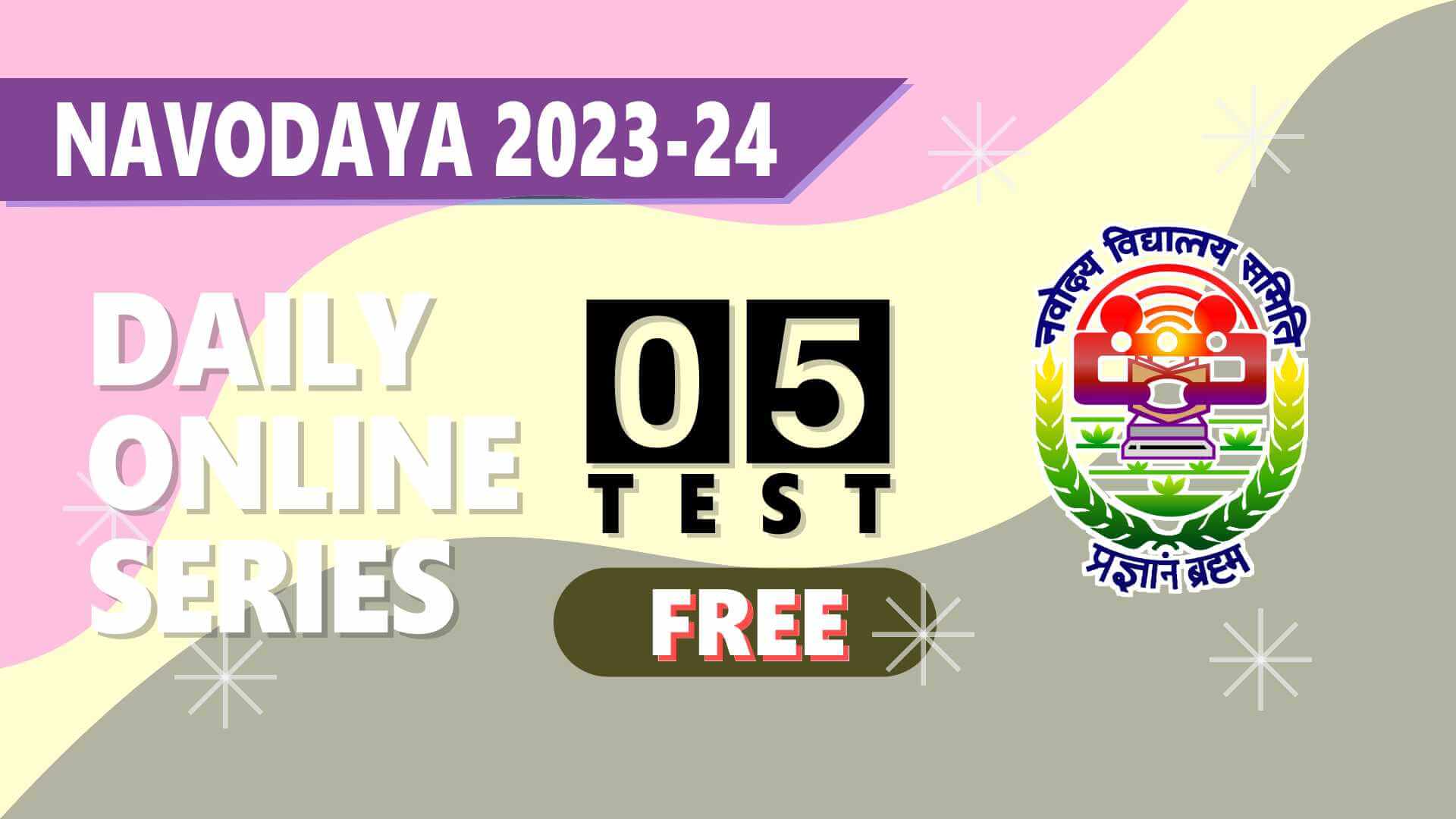 Navodaya Daily Online Test 05(1)