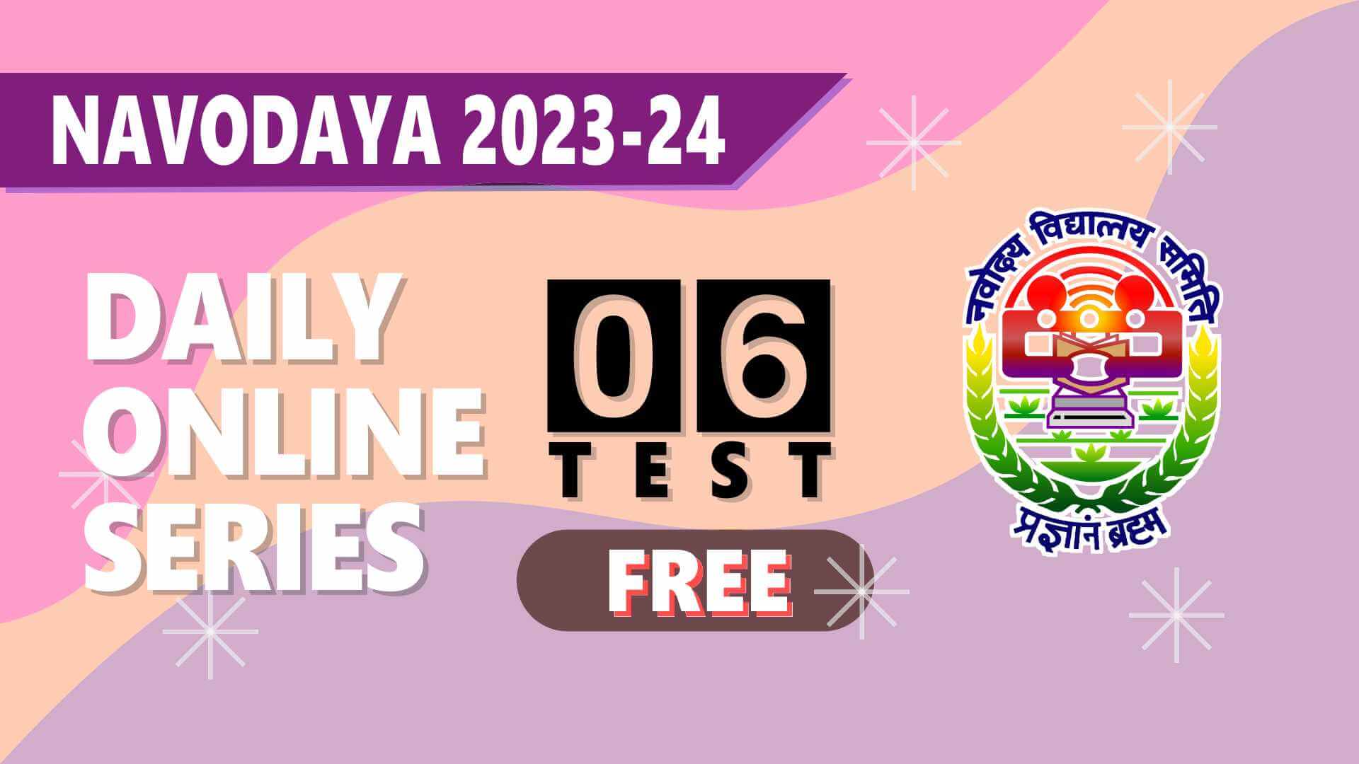 Navodaya Daily Online Test 06(1)
